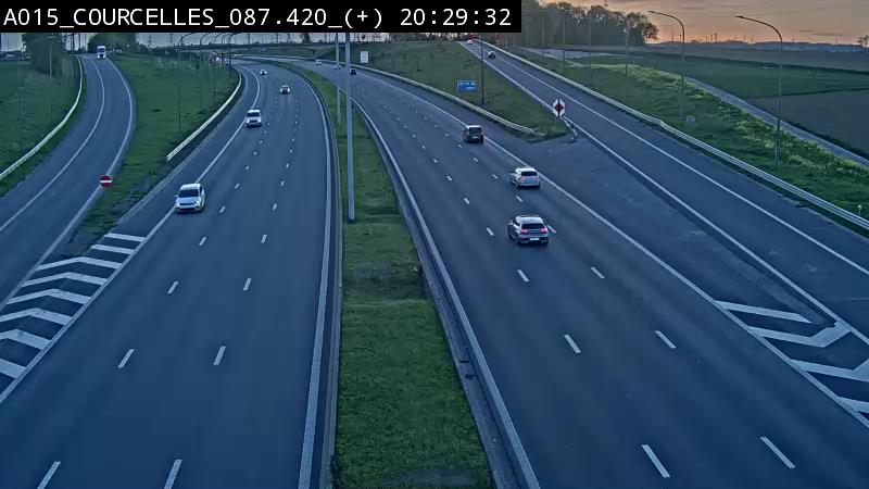 A15 COURCELLES (> Liège)