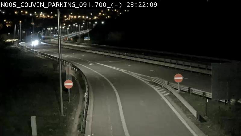 N5 COUVIN Parking (> Bruxelles)